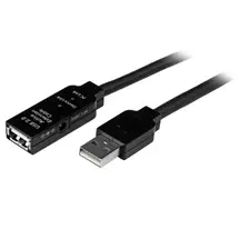 Cables | StarTech.com 35m USB 2.0 Active Extension Cable - M/F