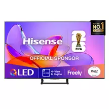 60 inch Plus TV | Hisense 75" A7QTUK QLED Smart AI TV with Freely | Quzo UK