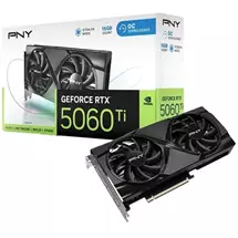 PNY GeForce RTX 5060 Ti OC, GeForce RTX 5060 Ti, 8 GB, GDDR7, 128 bit, 7680 x 4320 pixels, PCI Express x8 5.0