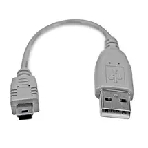 Startech | StarTech.com 6in Mini USB 2.0 Cable - A to Mini B | In Stock