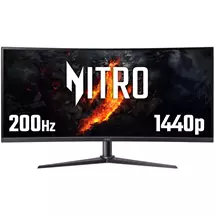 Acer Monitors | Acer NITRO XZ0 Nitro XZ340CURX0bmiiphx  34'', WQHD (3440x1440), 200Hz,