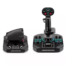 New Arrivals &amp; Just In | Thrustmaster SolR 4 HOTAS Black USB Joystick + engine control lever