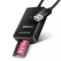 Axagon | Axagon ADM2-AM USB-A 10Gbps - M.2 NVMe & SATA SSD adapter
