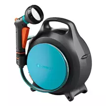 Top Brands | Gardena 18692-20 garden hose reel Box reel Manual Black, Blue