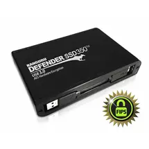 Kanguru Solutions | iStorage Kanguru Defender SSD350 2 TB| FIPS 1402 Certified | Hardware