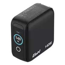 VerbaTim | Verbatim Mini GaN Charger 140W with Display | Quzo UK