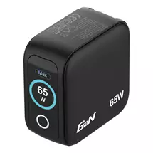 VerbaTim | Verbatim Mini GaN Charger 65W with Display | In Stock