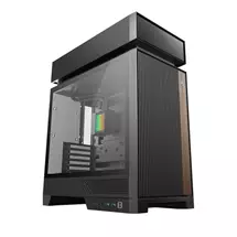 DeepCool CL6600 ARGB Modular Split-Chamber Mid-Tower ATX Case, Tempered Glass Panels,  Pre-installed 360mm ARGB Liquid Cooler, 2 x FL12R  SE ARGB Fans, USB 3.0, Mini-ITX/Mico-ATX/ATX, Black