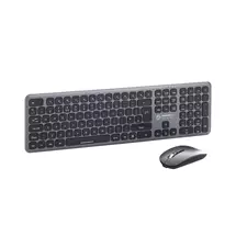 Slim Keyboard | connektgear KB238 Wireless Multimedia UK Layout Keyboard & 5 Button