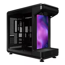Full Tower Case | Cooler Master MasterFrame 360 STAGE LCD Full Tower Black, Transparent