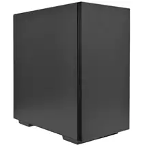 DeepCool MACUBE 110 Case, Home amp; Business, Black, Micro Tower, 2 x USB 3.0, Solid Side Panel, Micro ATX, Mini-ITX