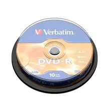 New Arrivals &amp; Just In | Verbatim DVD-R Matt Silver 4.7 GB 10 pc(s) | In Stock