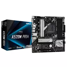 New Arrivals &amp; Just In | Asrock A520M PRO4, AMD, Socket AM4, AMD Ryzen 3000 Series, DDR4SDRAM,