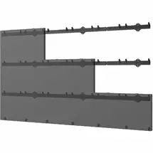 Led Mounts | Peerless LEDUNVS-6X6 signage display mount 68.6 cm (27") Black