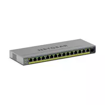 Network Switches | NETGEAR GS116EPP Managed L2/L3 Gigabit Ethernet (10/100/1000) Power