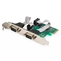 Other Interface/Add-On Cards | Digitus 2Port Serial Interface Card, PCIe. Host interface: PCIe,