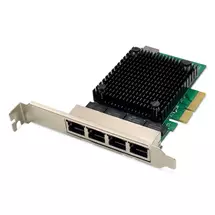 Digitus | Digitus 4 port 2.5 Gigabit Ethernet network card, RJ45, PCI Express,