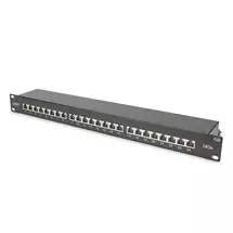 Digitus | Digitus CAT 6A, class EA patch panel, shielded, RJ45, Cat6a, Rack