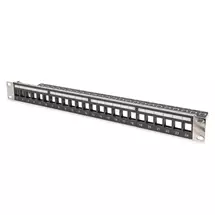 Digitus | Digitus Modular Patch Panel for Keystone Jack 1U Rack Mount  Unloaded,