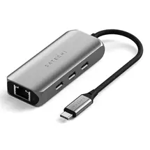 New Arrivals &amp; Just In | Satechi ST-H3C25EM interface hub USB Type-C 10000 Mbit/s Grey
