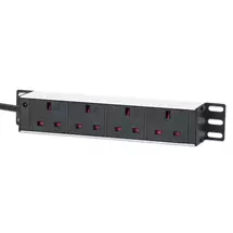Trending Products | Intellinet 10" 1U PDU 4way UK, With Indicator, Rackmount, Power