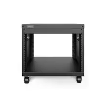Rack Cabinets | Digitus Universal 19-Inch Equipment Rack with Castors, 8U