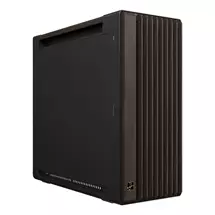 Mini ATX Case | ASUS ProArt PA602 Wood Edition Modern Black  Metal Panel Midi Tower