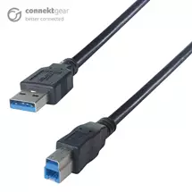 Fastflex Cables | connektgear 2m USB 3 Connector Cable A Male to B Male - SuperSpeed