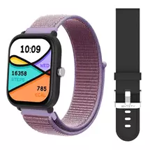 Smart Watch  | Entity AERO LILAC NYLON STRAP. Display diagonal: 5.11 cm (2.01"),