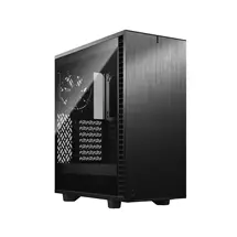 Mid Tower Case | Fractal Design Define 7 Compact Midi Tower Black | In Stock