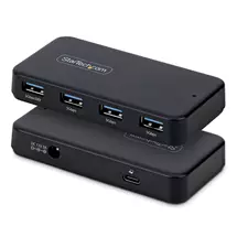 Interface Hubs | StarTech.com 4Port USBA Hub, 5Gbps, SelfPowered, 2in1 USBC and USBA