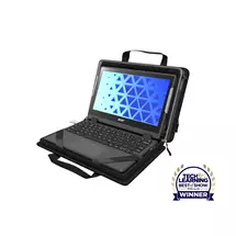 Laptop Cases | MAXCases Explorer 5 Work-In Case With Pocket 15.6" (Black)