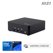 MSI  | MSI Cubi NUC AI 1UMG Intel Core Ultra 5 125H, Desktop PC, NUC, SFF,