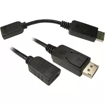 Video Cable | Origin Storage 15cm DisplayPort to HDMI Leaded Adapter