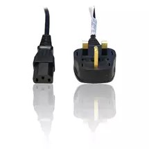 Power Cables | Origin Storage IEC C13 Lead with UK Plug | In Stock