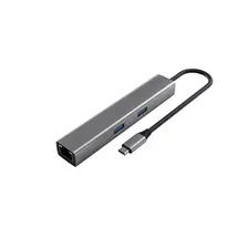 Laptop Docks & Port Replicators | Origin Storage Travel Dock USB-C 6in1 | In Stock | Quzo UK