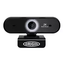 Web Cameras | Origin Storage USB Webcam 2K Full HD | In Stock | Quzo UK