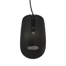 Wired Mice | Origin Storage Wired Optical Mouse | In Stock | Quzo UK