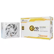Top Brands | Seasonic CORE GX-650 power supply unit 650 W 20+4 pin ATX ATX White