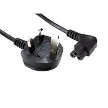 CABLES DIRECT Power Cables | Cables Direct Type G/C5 1.8m Black Power plug type G C5 coupler