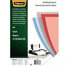 FELLOWES | Fellowes 53764 binding cover A3 PVC Transparent 100 pc(s)