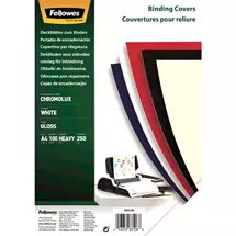 FELLOWES | Fellowes 5378006 binding cover A4 White 100 pc(s) | In Stock