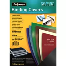 FELLOWES | Fellowes Chromolux Gloss Covers | In Stock | Quzo UK