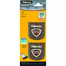 FELLOWES | Safecut Rotary Trimmer Blades - 2pk Straight | In Stock