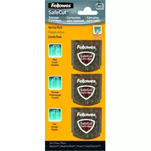 FELLOWES | Fellowes SafeCut Replacement Blades - 3 Pack | In Stock