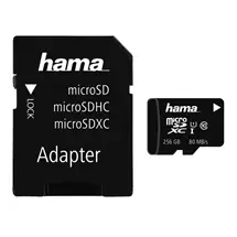 Hama | Hama 256GB MicroSDXC UHS-I Class 10 | In Stock | Quzo UK