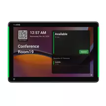 Room And Desk Booking | Yealink RoomPanel Plus E2 25.6 cm (10.1") 1280 x 800 pixels LCD