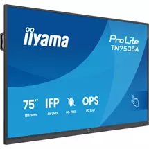 Iiyama Commercial Display | iiyama TN7505AB1AG Signage Display Interactive flat panel 189.3 cm