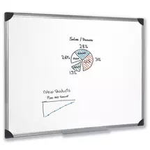 Magnetic Boards | 5Star 909315 magnetic board 1800 x 1200 mm Silver, White