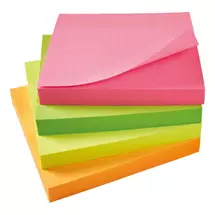 5Star | 5Star 912971 note paper Square Assorted colours 100 sheets